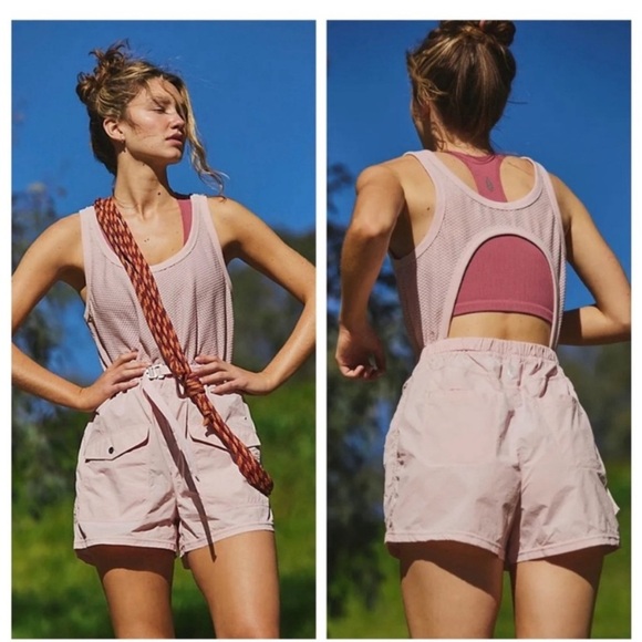 Free People Movement Pacific Coast Hike Running Jogging Romper - Picture 2 of 6